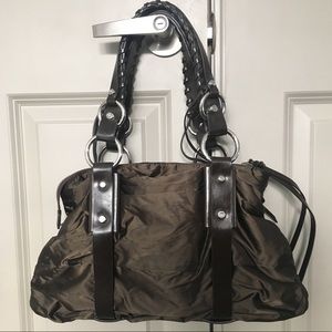 Like new Francesco Biasia espresso brown purse